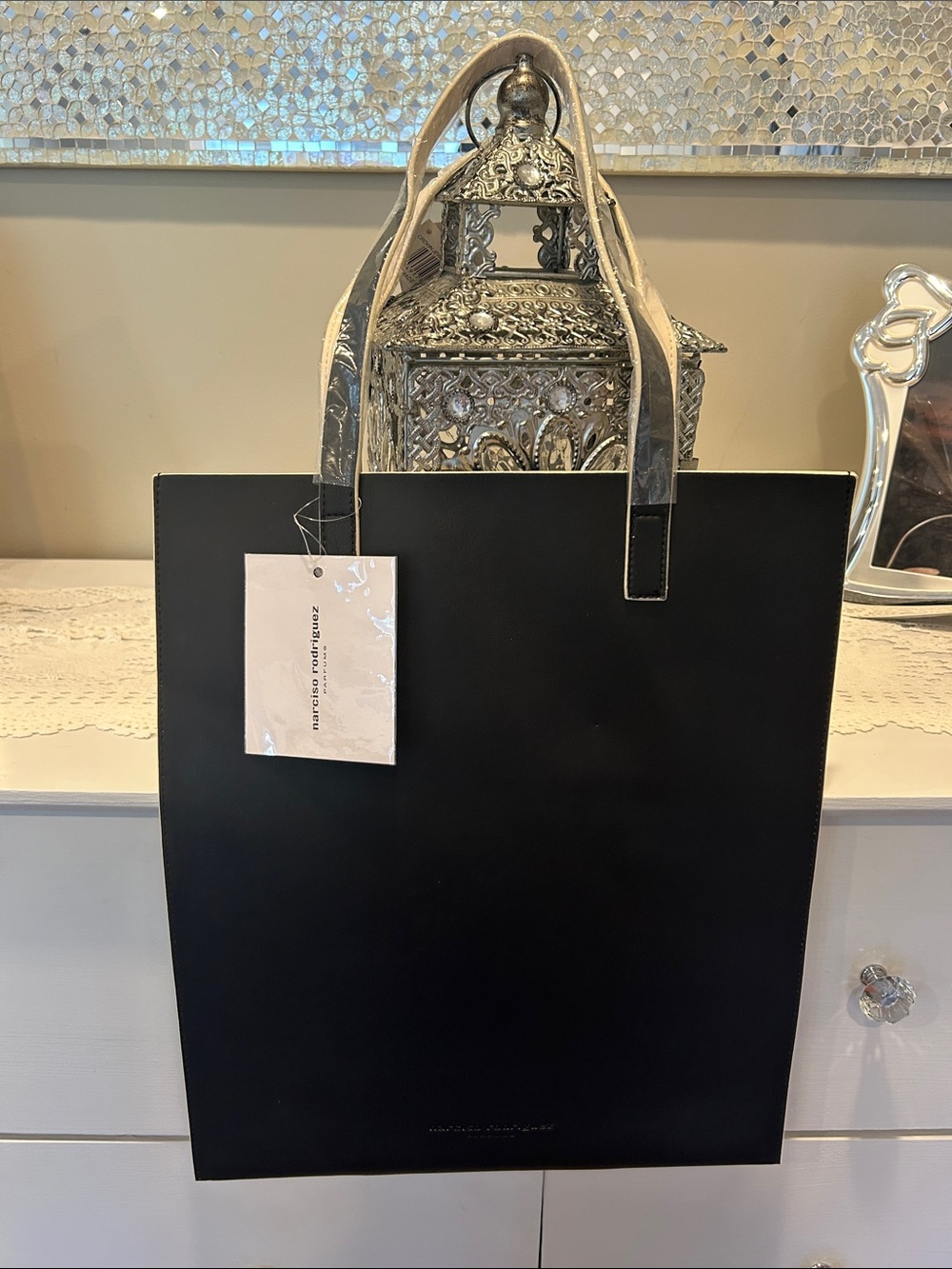 Narciso Rodriguez Black Tote Bag